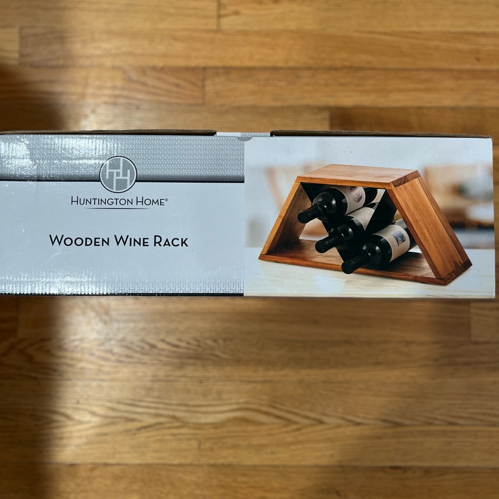 Wooden Wine Rack - Picture 2 of 3